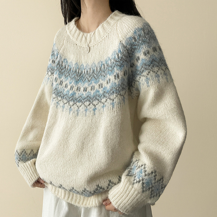 プロポーション今期新作完売ノルディックニット ノルディックニット｜ニット｜韓国ファッション通販 SONA