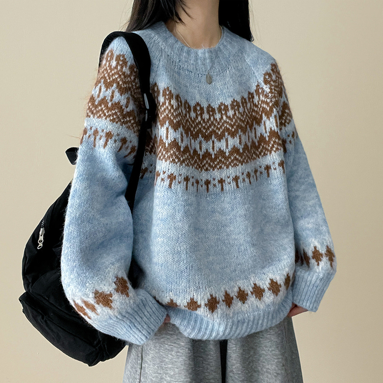 プロポーション今期新作完売ノルディックニット ユニセックス) ノルディックニット | ファッション通販サイト NUGU