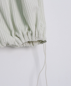 코듀로이 엉덩이 패치 기모 팬츠