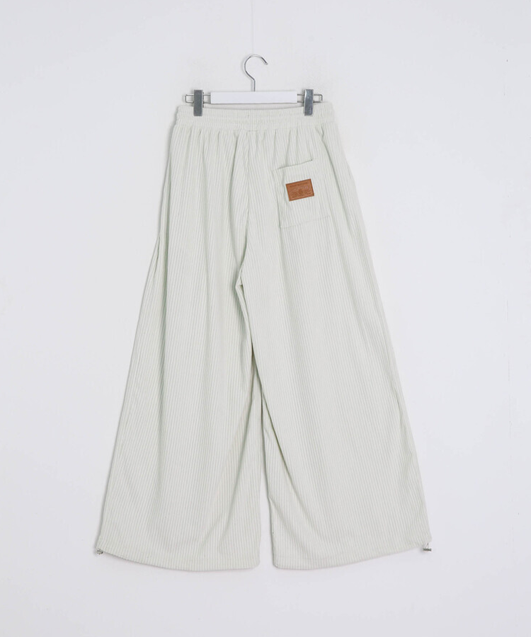 코듀로이 엉덩이 패치 기모 팬츠