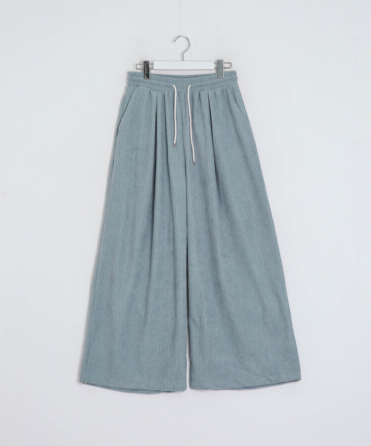 코듀로이 엉덩이 패치 기모 팬츠