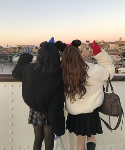 양면 뽀글이 크롭 패딩 블랙