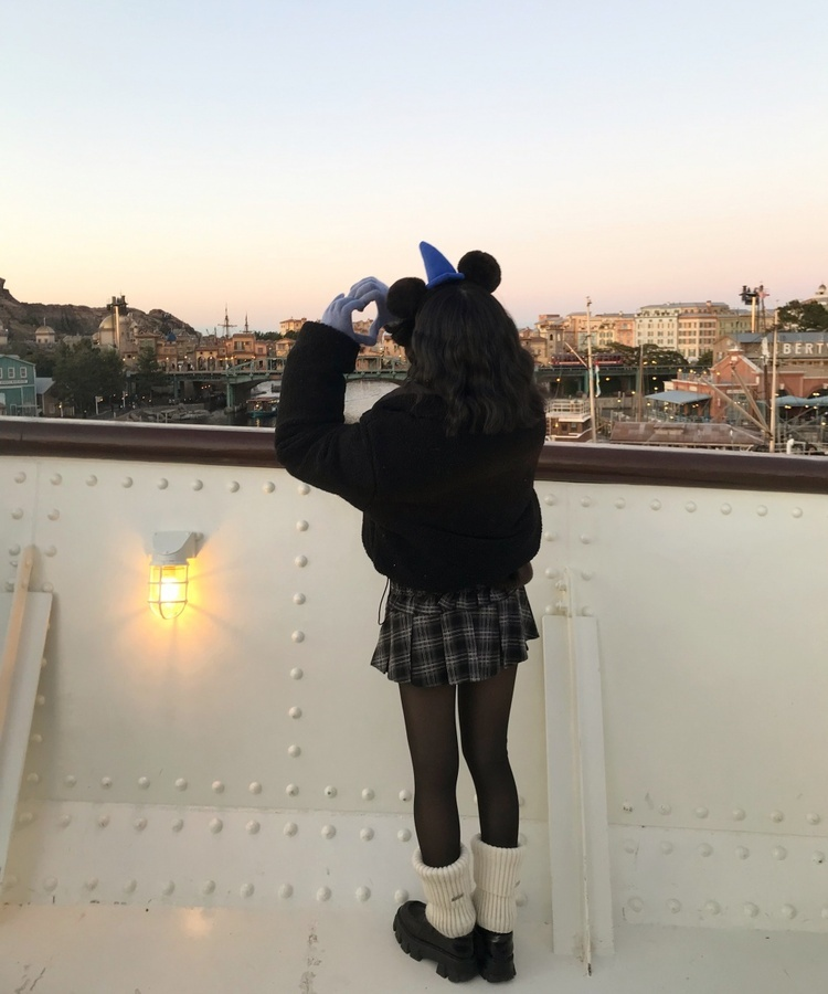 양면 뽀글이 크롭 패딩 블랙