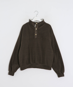 빈티지 하이넥 오버핏 후리스