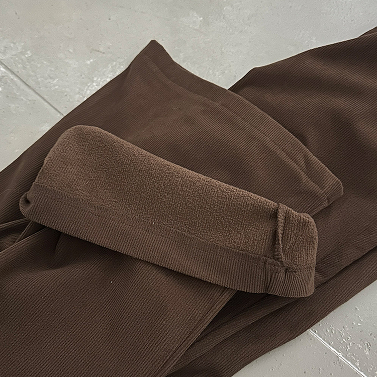 모카 코듀로이 골덴 부츠컷 스판 기모 팬츠