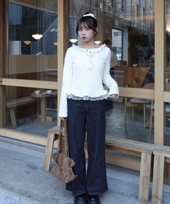 スエードベルトデザインショルダーバッグ GOLD BROWN