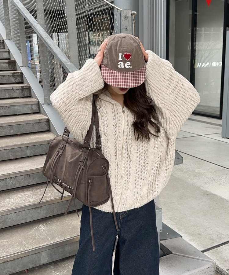 보부상 벨트 스트랩 백 커피