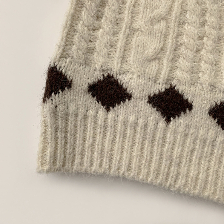 폭닥폭닥함의 정석 선샤인 라운드 겨울 도톰 긴팔 니트 가디건 오버핏 버튼 아우터 루즈핏 상의 3color