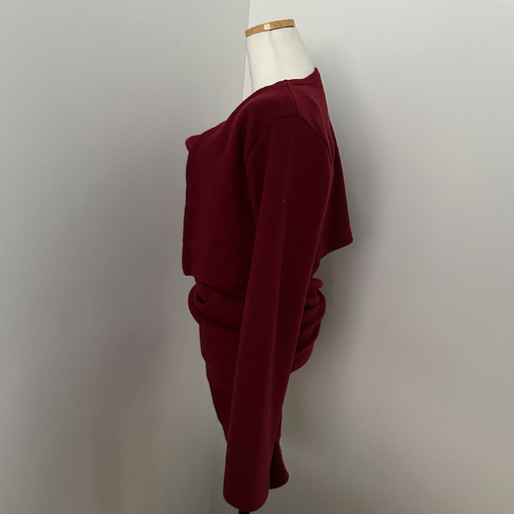 신디 포근 기모 나시 원피스 볼레로 가디건 투피스 세트