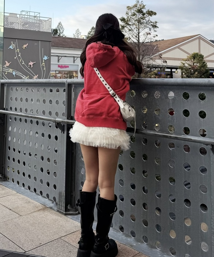 ふわふわショートパンツ IVORY