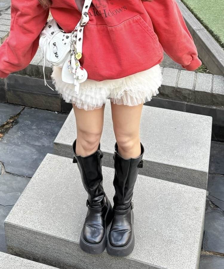 ふわふわショートパンツ IVORY