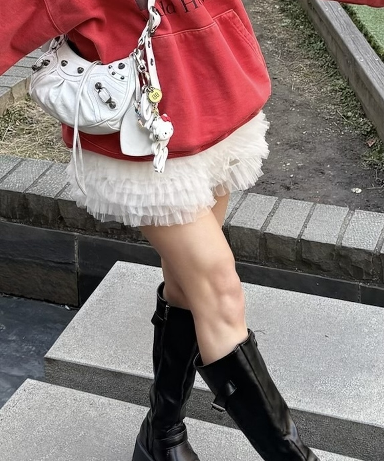 ふわふわショートパンツ IVORY