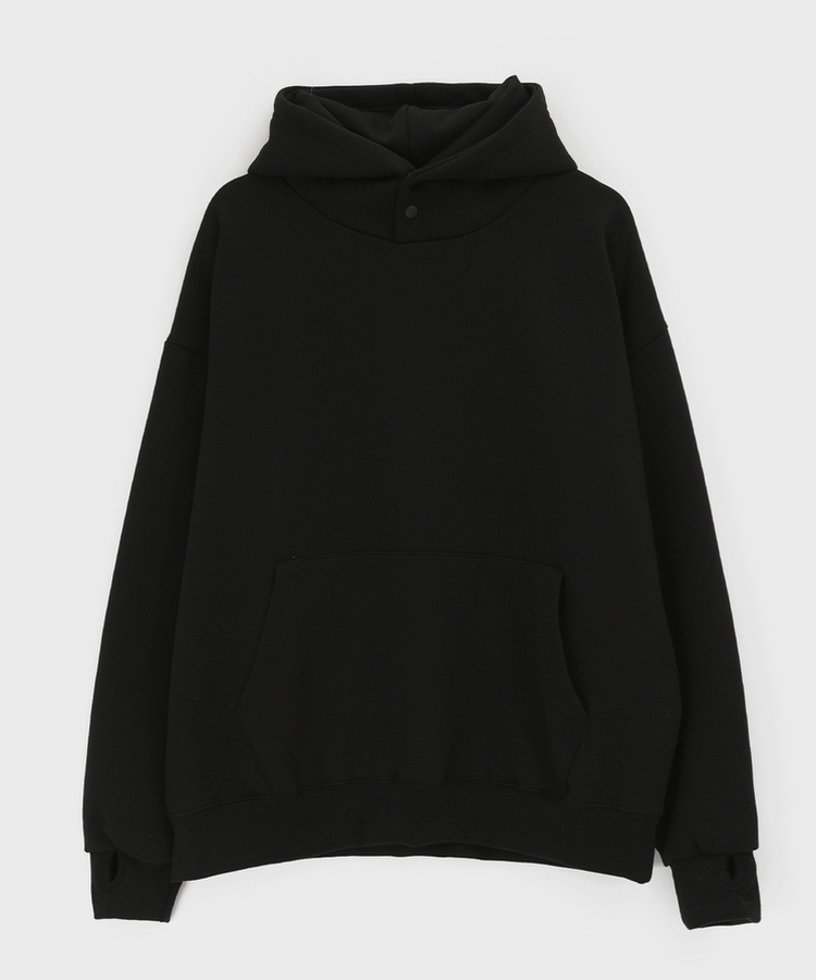 헷투 기모 버튼 후드티