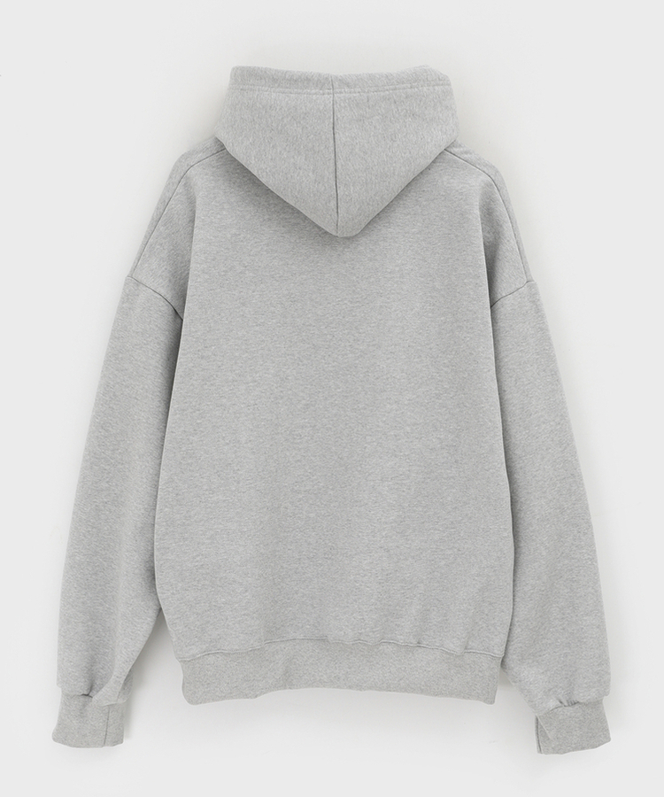 헷투 기모 버튼 후드티