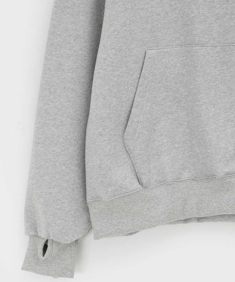 헷투 기모 버튼 후드티