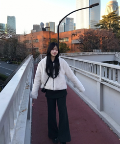 도톰 부츠컷 치마바지 팬츠 탈부착가능 먹색