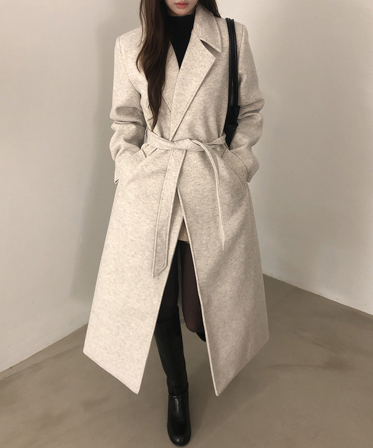 レキップ　キルティング ロングコート forksy.】キルティングパイピング配色ロングコート forksy.│MONO-MART