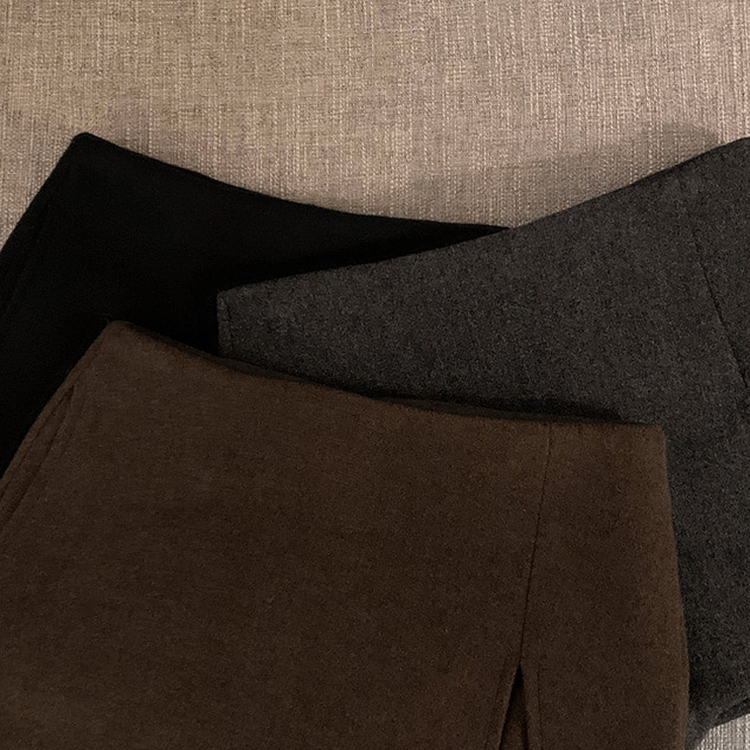 모직 슬릿 스커트 sk