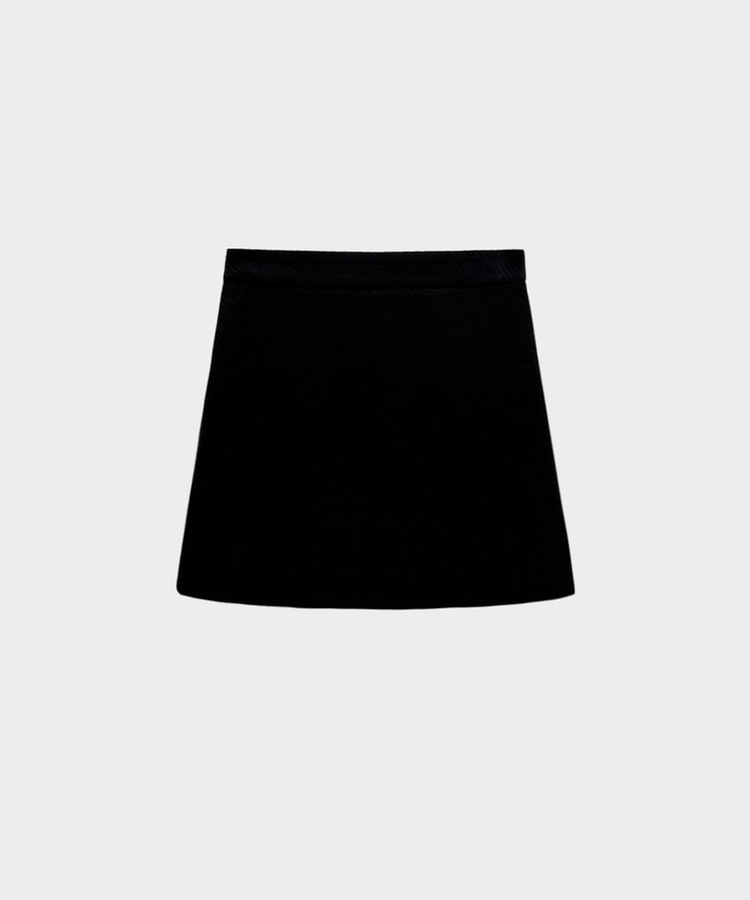 트와일라잇 세미크롭 트위드 라운드 자켓 스커트 투피스 세트