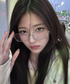 너드 긱시크 스퀘어 스틸 안경 실버