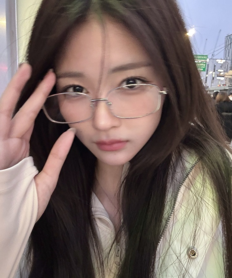 너드 긱시크 스퀘어 스틸 안경 실버