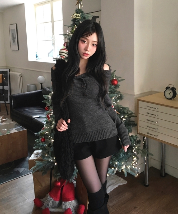 퍼글 푸들 퍼 털 크로스 보부상 숄더백 빅백 블랙