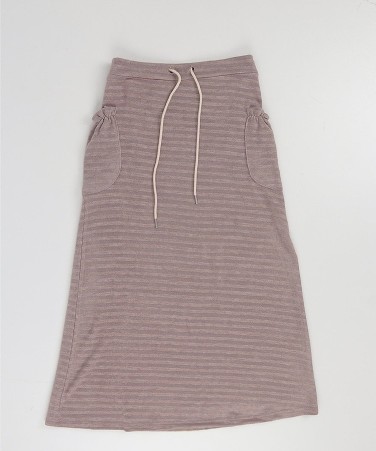 ジュリエストライプロングスカート