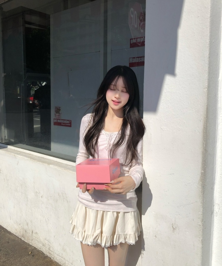 ガーリーフリルミニスカート CREAM