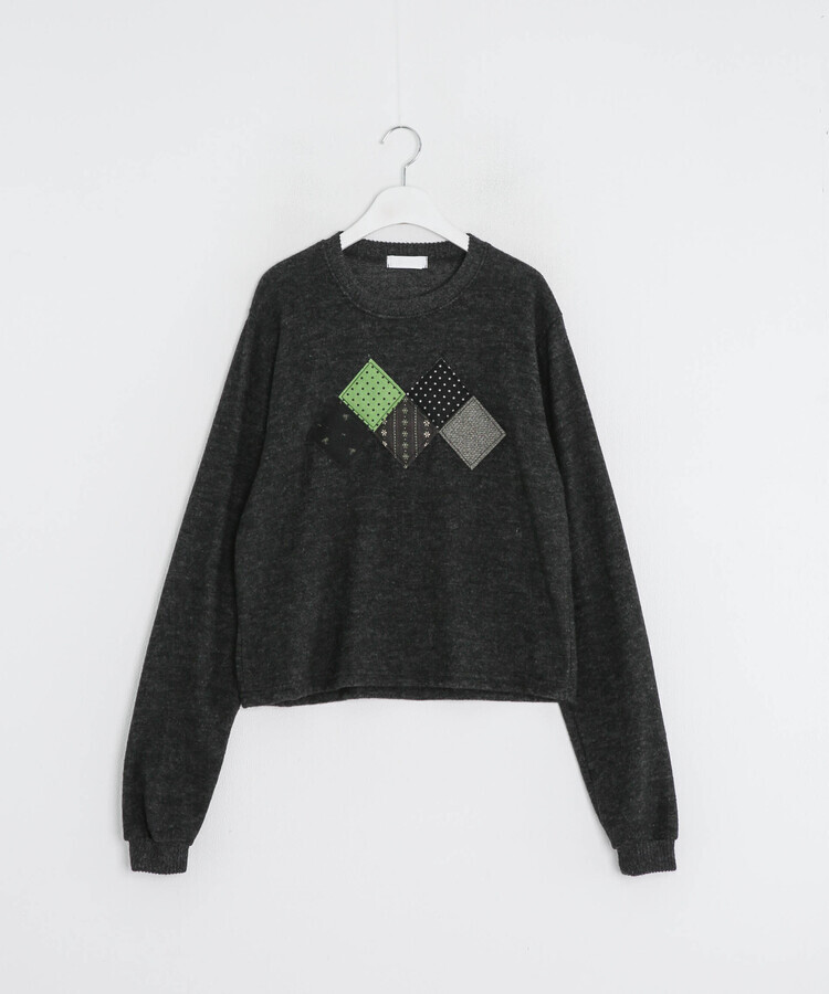 デザインワッペンニット