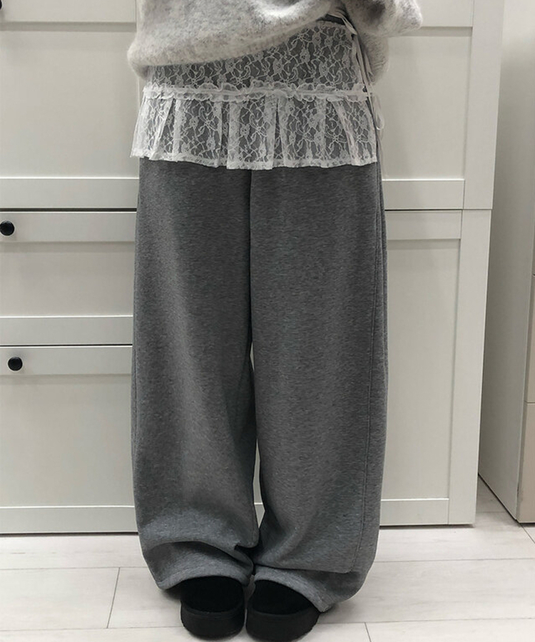 レースラップスカート IVORY