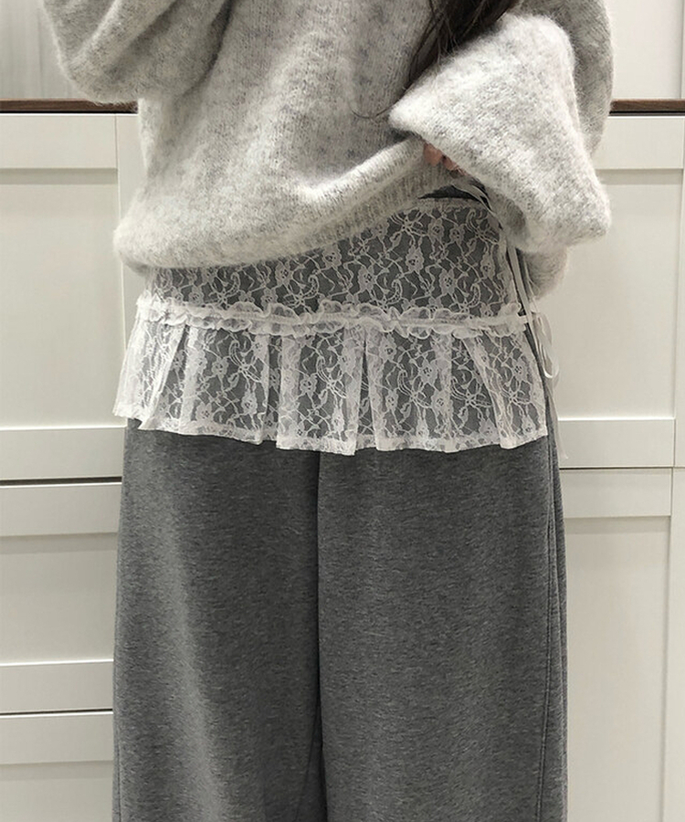 レースラップスカート IVORY