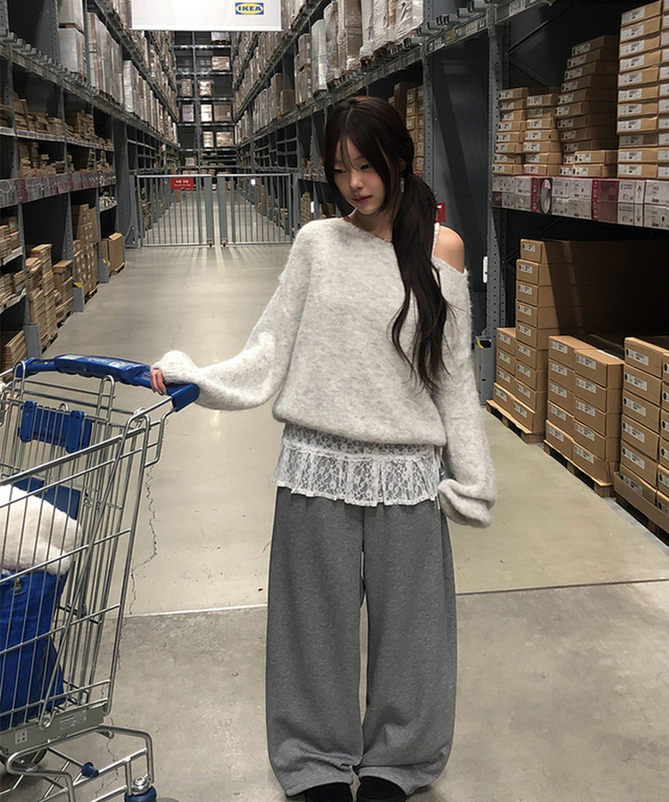 レースラップスカート IVORY