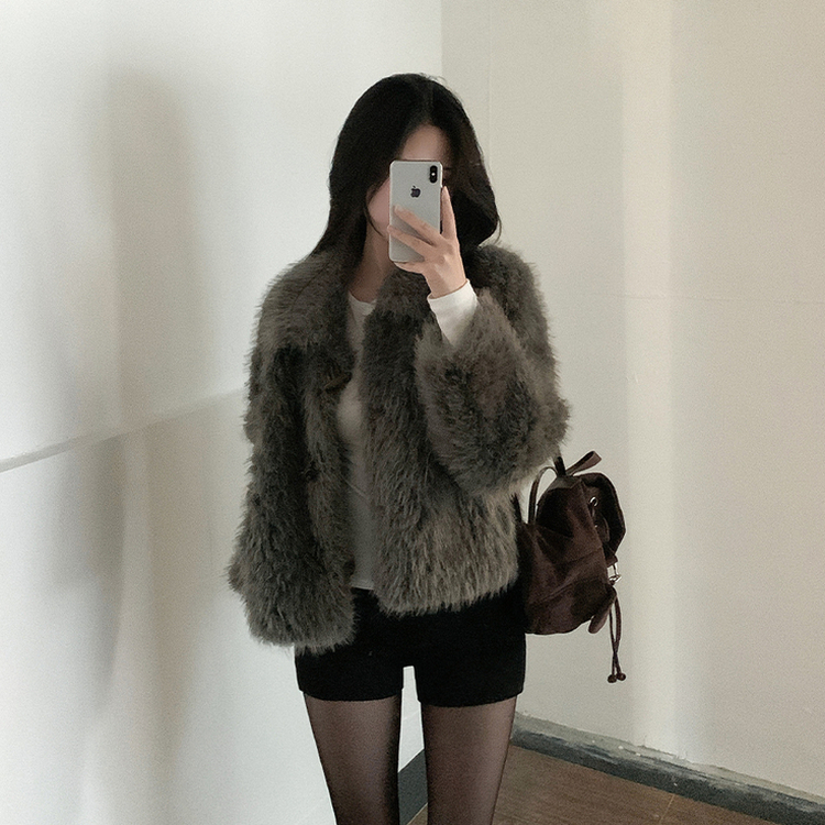 ビッグカラーボタンファージャケット｜ジャケット｜韓国ファッション