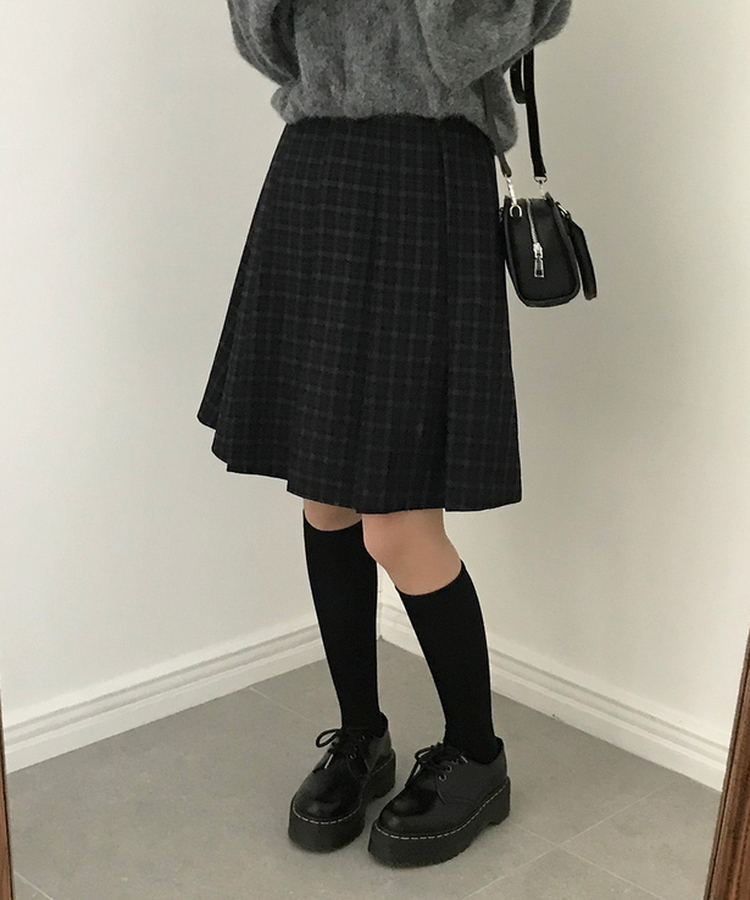 シンプルイズベスト無地ソックス BLACK