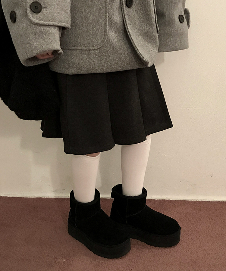 シンプルイズベスト無地ソックス WHITE
