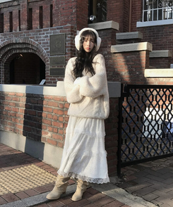 折りたたみ式イヤーマフ(5color) IVORY