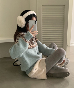 折りたたみ式イヤーマフ(5color) IVORY