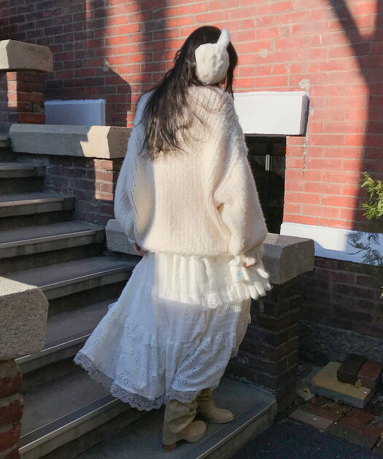 折りたたみ式イヤーマフ(5color) IVORY