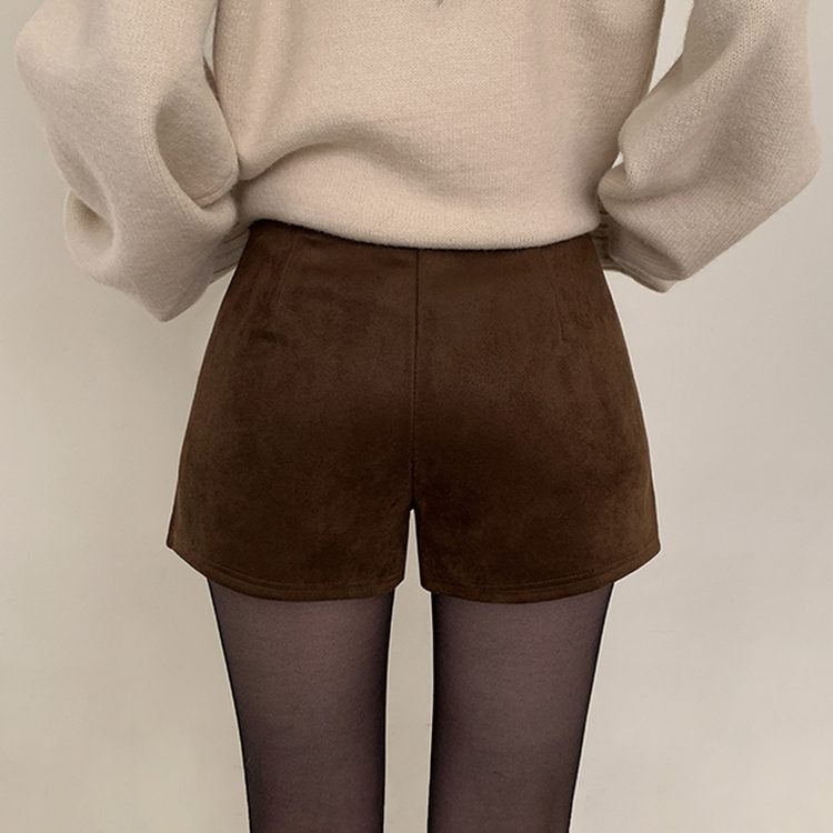 【ベルト付き】エリーナショートパンツ BROWN