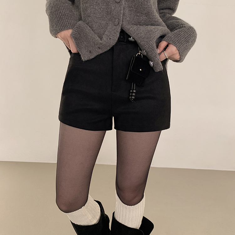 【ベルト付き】エリーナショートパンツ BLACK