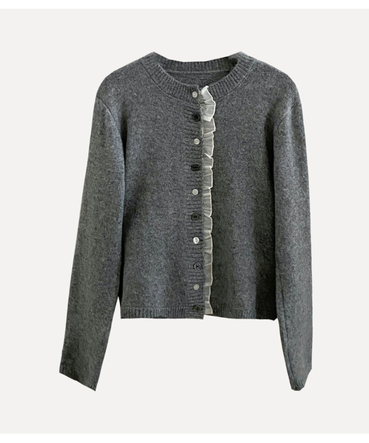클링 레이스 여리핏 니트 가디건