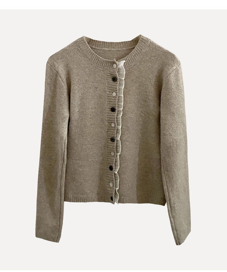 클링 레이스 여리핏 니트 가디건