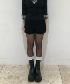デイリーショートパンツ BLACK