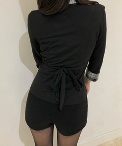 デイリーショートパンツ BLACK