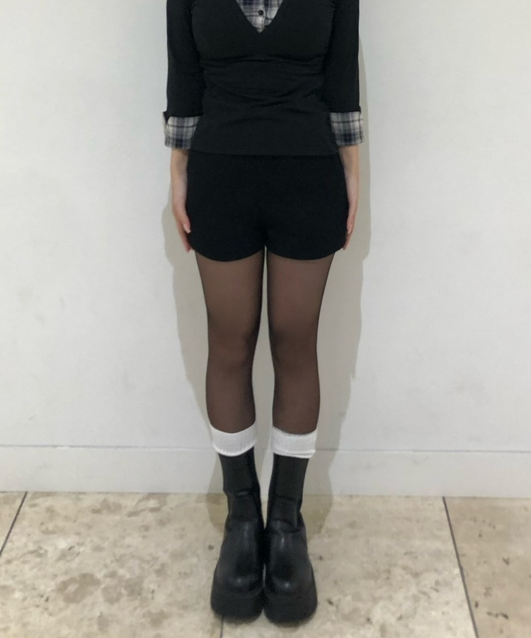 デイリーショートパンツ BLACK
