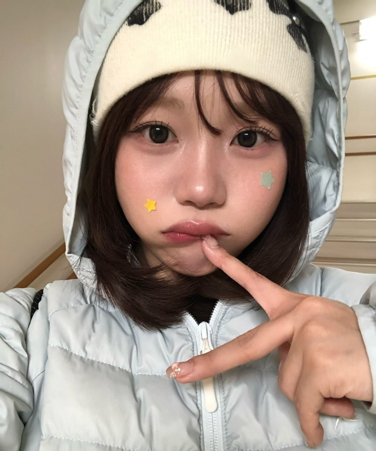 クロススタッズビーニー IVORY