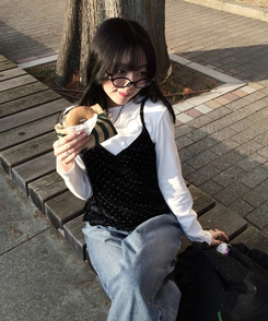 벨벳 뷔스티에 블라우스 블랙