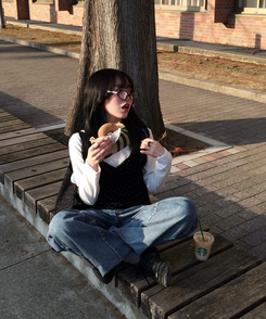 벨벳 뷔스티에 블라우스 블랙