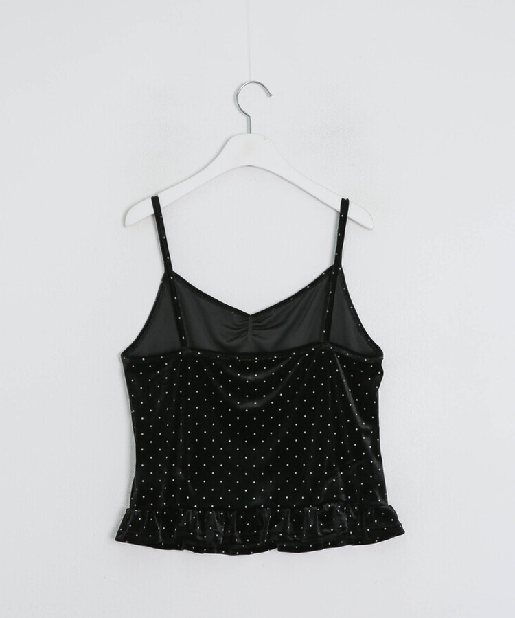 벨벳 뷔스티에 블라우스