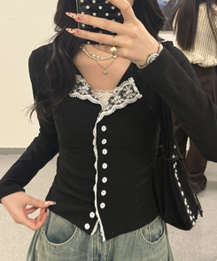 ラブリーレーストップス BLACK